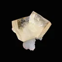 Rare Indian Zeolite Calcite on Chalcedony Stalactite – Jalgaon Conjoined Crystal Specimen DK166 - image 4