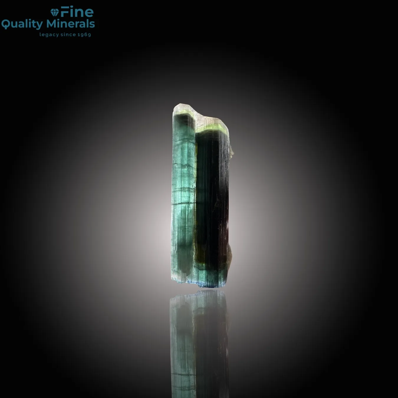 Rare Indicolite Tourmaline Crystal – Multi-Color Specimen - image 2