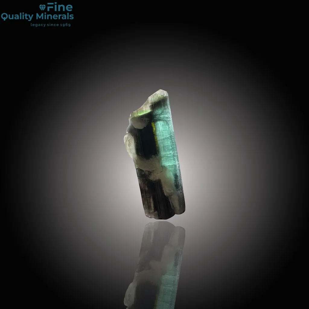 Rare Indicolite Tourmaline Crystal – Multi-Color Specimen - image 4