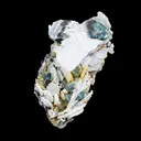 Rare Iridescent Pyrite with Calcite , Babingtonite – UV Reactive Collector Display Mineral Specimen from Mumbai - image 3