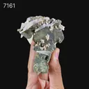 Rare Iridescent Pyrite with Calcite on Matrix – UV Reactive Collector Display Mineral Specimen from Mumbai - image 2