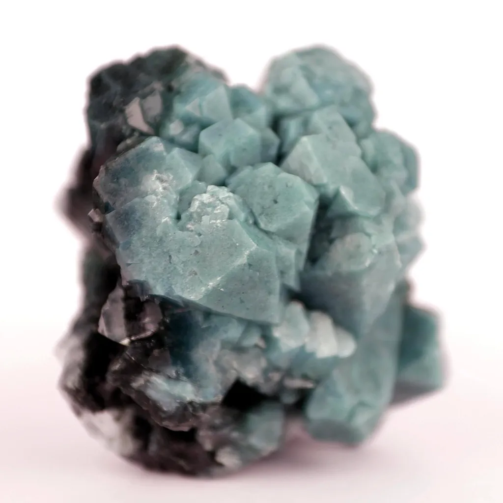 Rare Marshy Apophyllite Cluster Natural Mineral Specimen - image 3