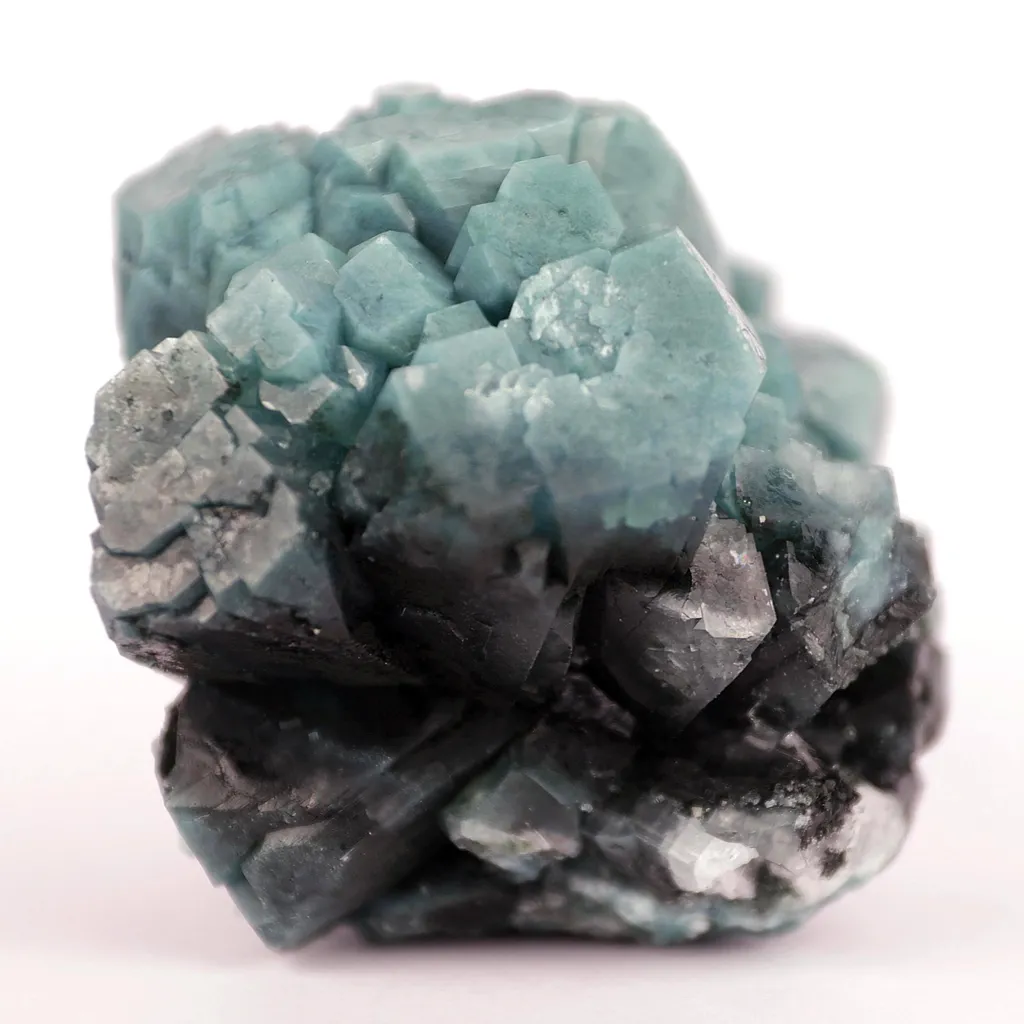 Rare Marshy Apophyllite Cluster Natural Mineral Specimen - image 5