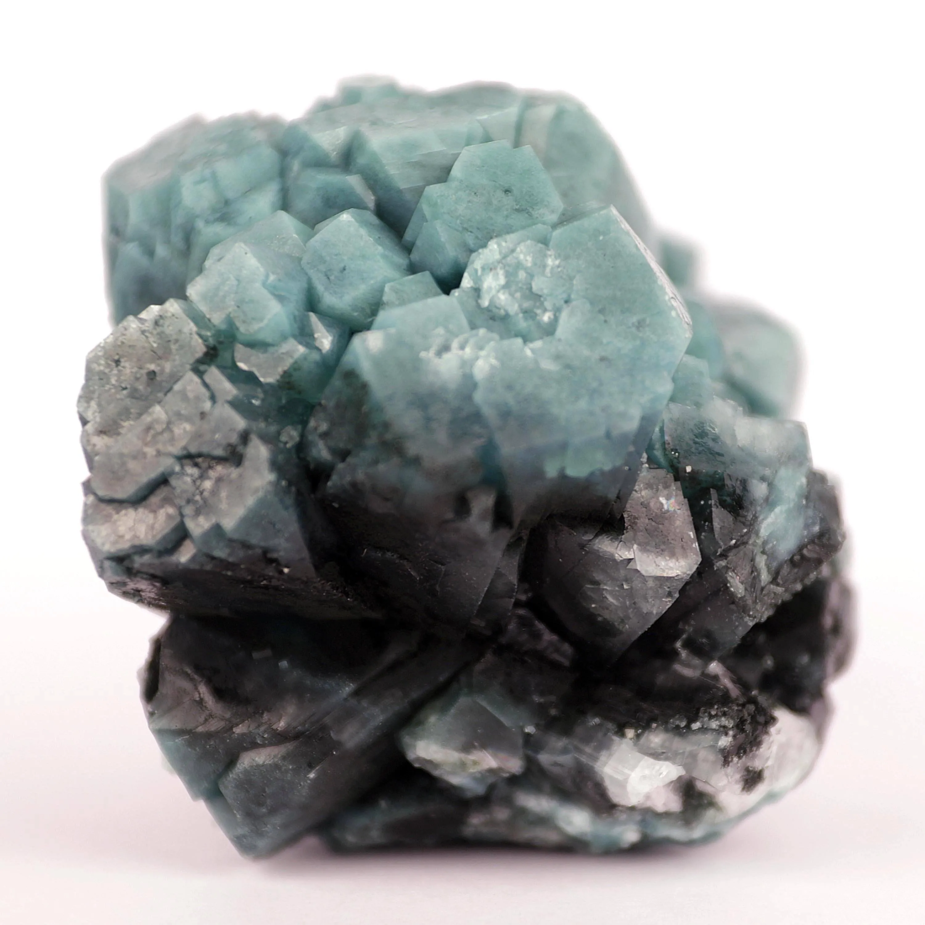 Rare Marshy Apophyllite Cluster Natural Mineral Specimen - image 5