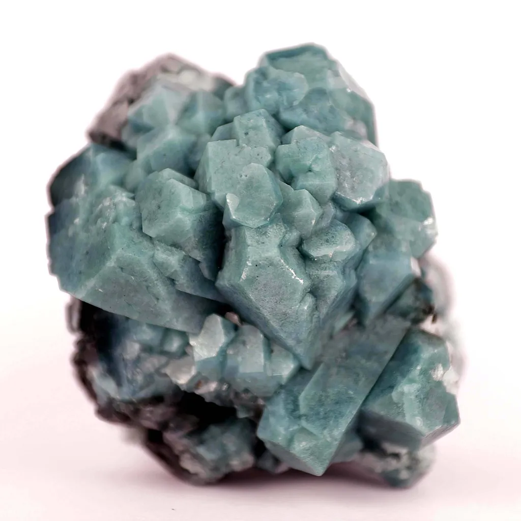 Rare Marshy Apophyllite Cluster Natural Mineral Specimen image