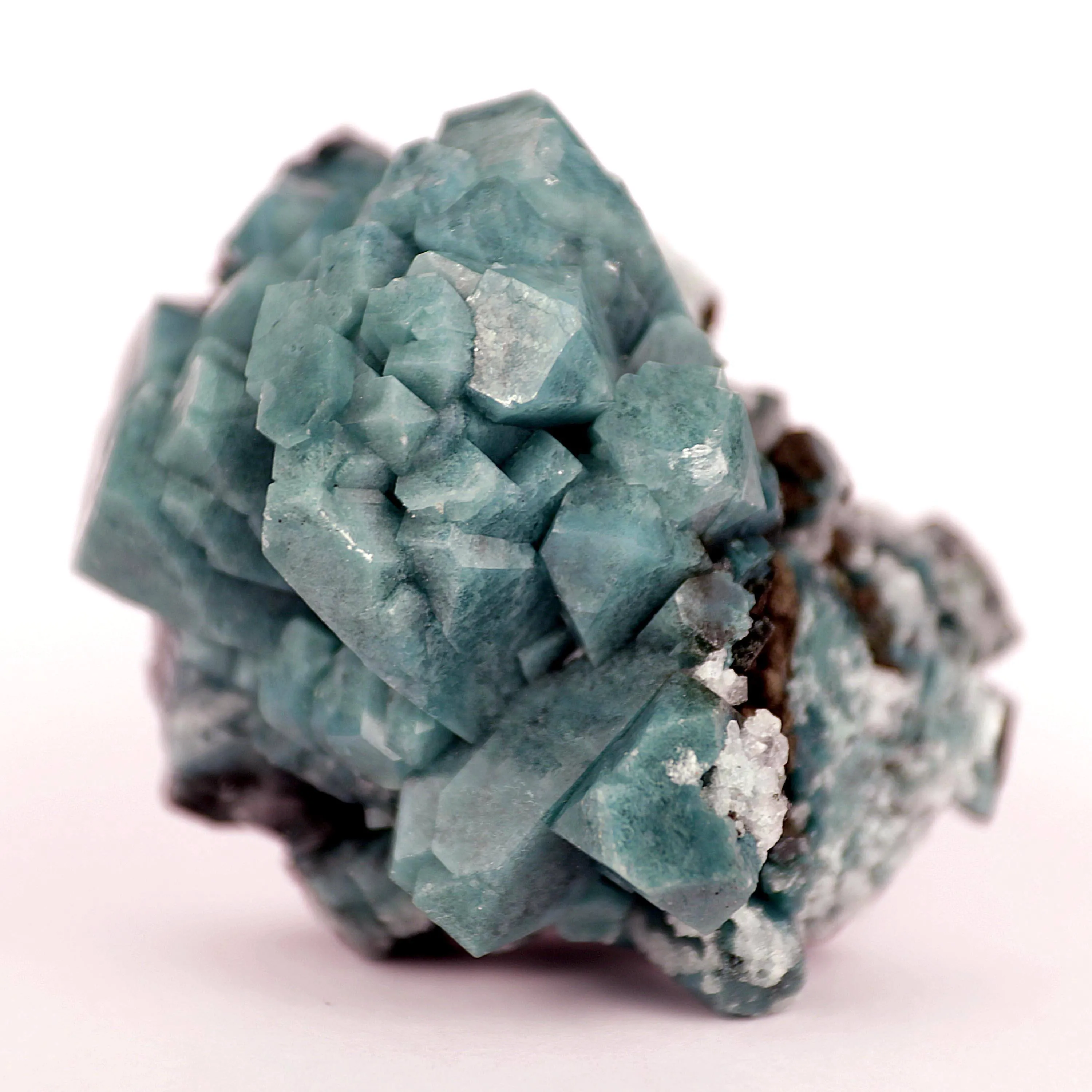 Rare Marshy Apophyllite Cluster Natural Mineral Specimen - image 2