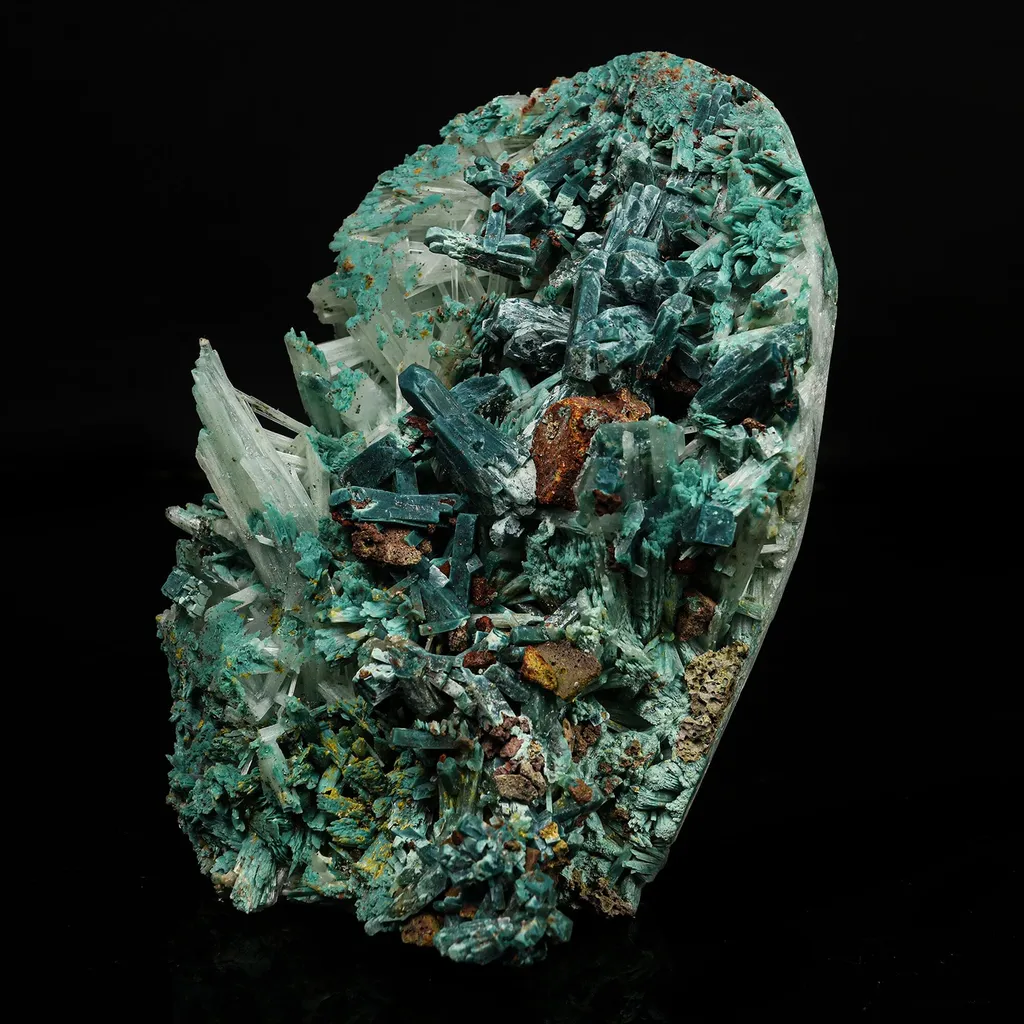 Rare Marshy Apophyllite on Scolecite Self standing Natural Mineral Specimen - image 2