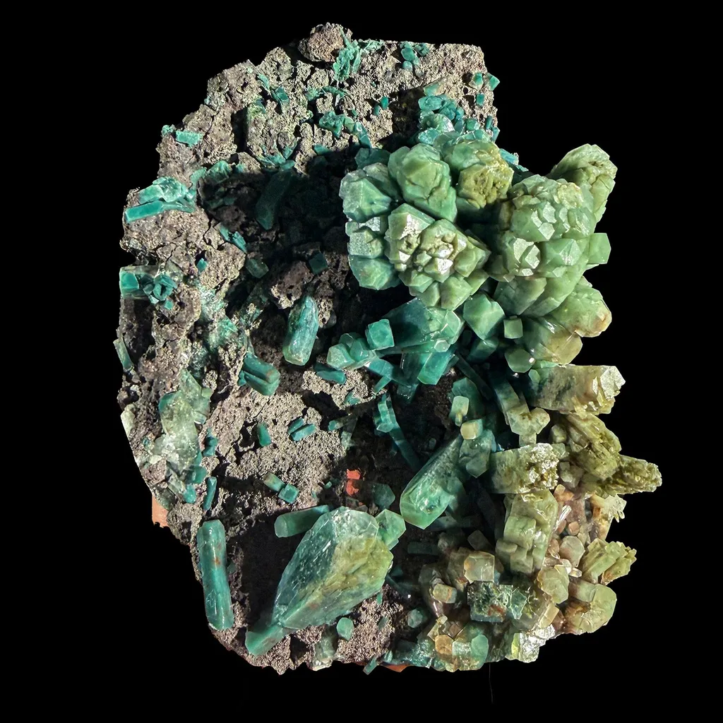 Rare Marshy Green Apophyllite Crystal Cluster from Jalgaon, India | Raw Natural Zeolite Mineral Specimen for Collectors - image 3