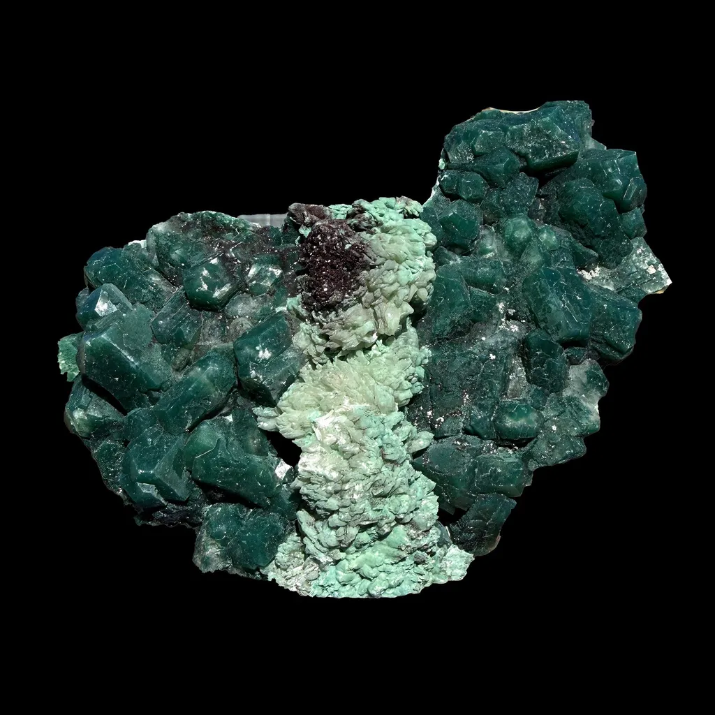 Rare Marshy Green Apophyllite Natural Indian Collector Mineral Specimen image