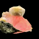 Rare Moldy Raspberry Calcite with Mesolite Natural Mineral Specimen. - image 4