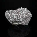 Rare Museum-Grade White Mesolite Spray on Heulandite Matrix – Self-Standing Natural Zeolite Mineral Specimen from Pune, India - image 6
