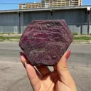 Rare Natural Ruby Corundum Crystal Rough Specimen from Mysore,Karnataka – UV Reactive Fluorescent Ruby Mineral Specimen DKT82 - image 3