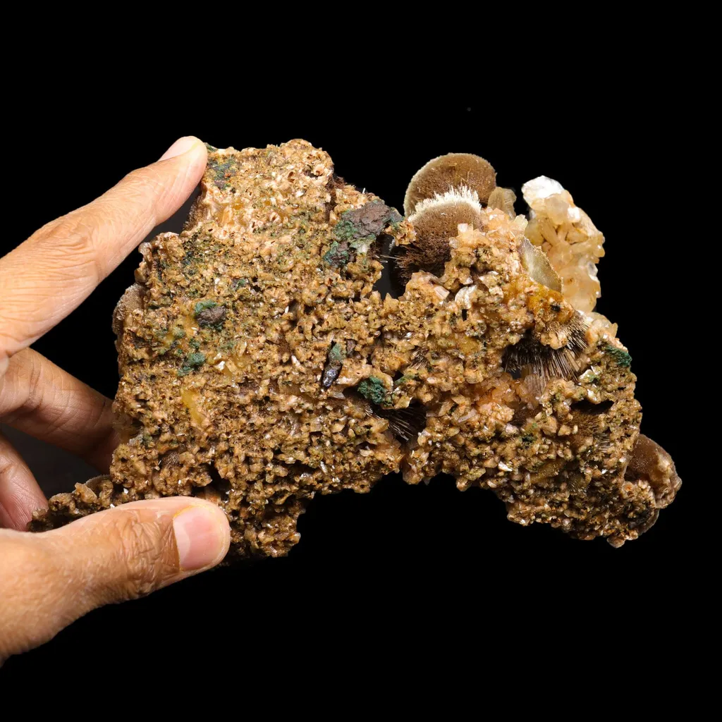 Rare New Find Brown Thomsonite Natural Mineral Specimen - image 4