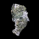 Rare New Find Iridescent Pyrite on Matrix with Babingtonite – Premium Natural Mineral Specimen from Mumbai - image 2