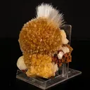 Rare New Find Thomsonite with Mesolite Natural Mineral Specimen - image 2