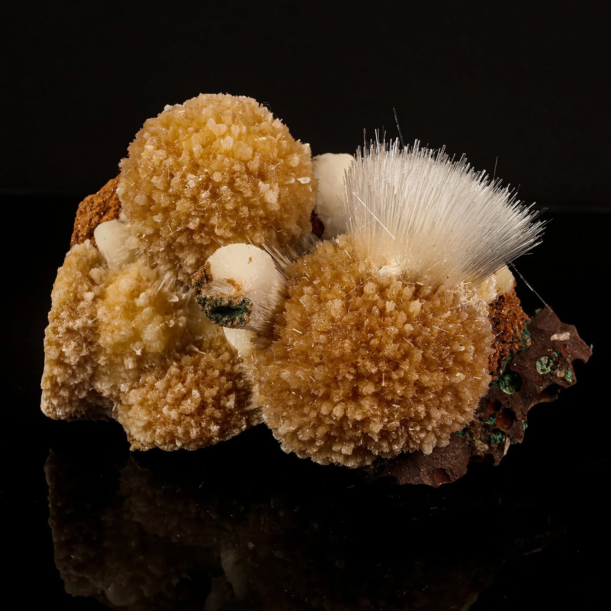 Rare New Find Thomsonite with Mesolite Natural Mineral Specimen - image 1