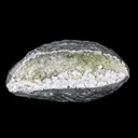 Rare Okenite Puffballs with Quartz & Chalcedony in Large Geode – Old School Mumbai, Natural Mineral Specimen - image 1