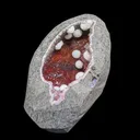 Rare Okenite With MM Quartz Natural Mineral Specimen - image 2