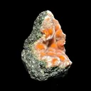 Rare Orange Thomsonite with Mesolite Natural Mineral Specimen from Madhya Pradesh, India DKT81 - image 3