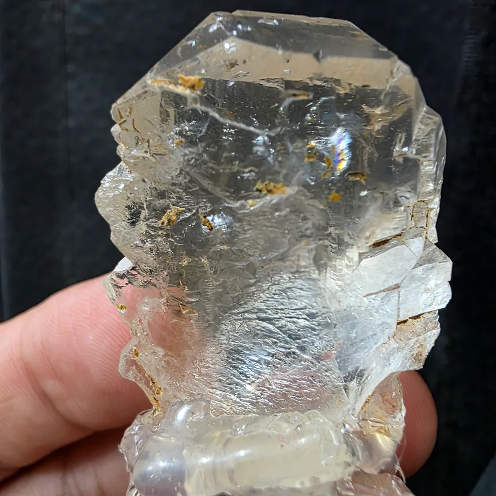 Rare Pakistan Gwindel Quartz Crystal | Twisted Alpine Growth Specimen (25g) - image 2