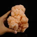 Rare Peach Stilbite Crystal Cluster – Premium Indian Zeolite Mineral Specimen - image 5