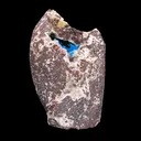 Rare Pentagonite with Heulandite on Matrix – Free Standing Indian Zeolite Crystal Specimen from Pune , India - image 7