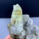 Rare Petrol Included Quartz on Matrix, Fluorescent quartz from Pakistan - image 4