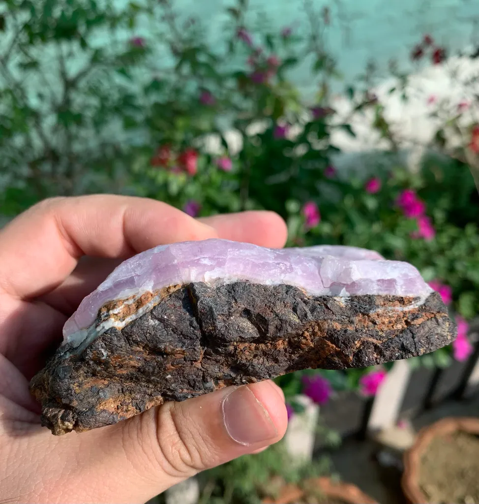 Rare Pink Aragonite Specimen from Afghanistan - image 3