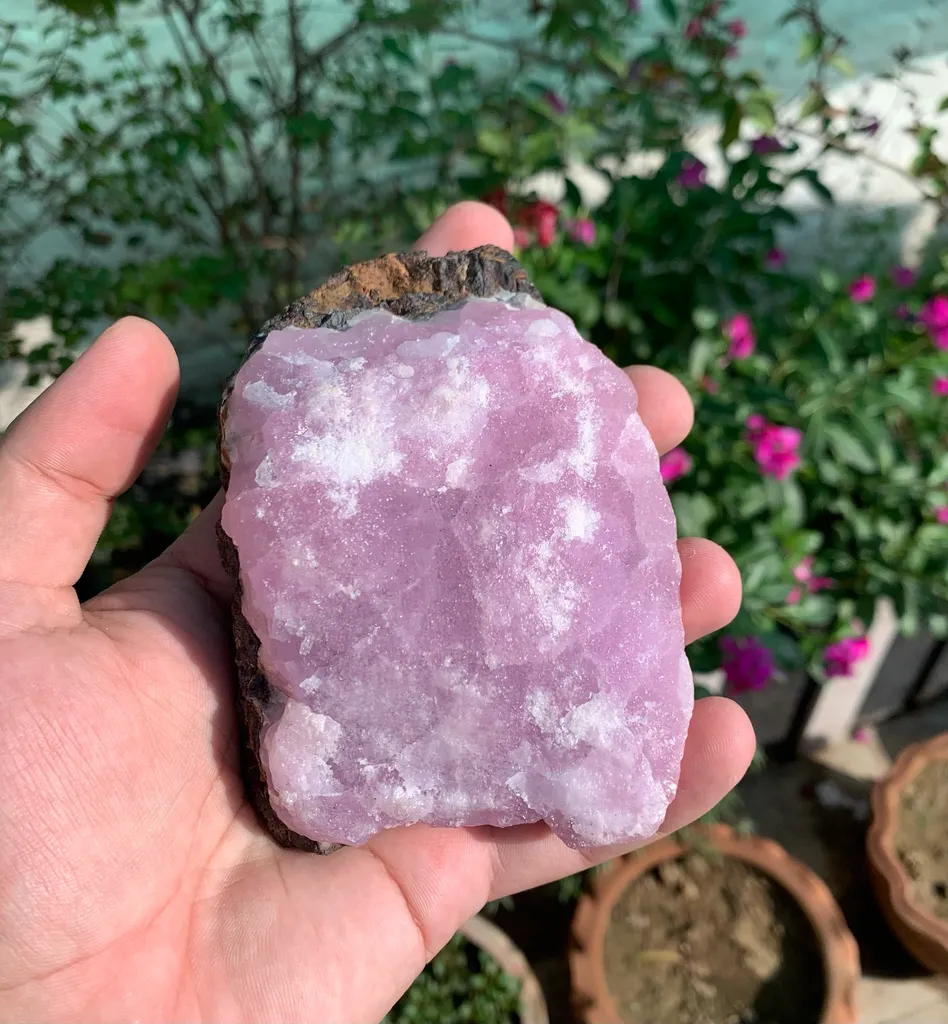 Rare Pink Aragonite Specimen from Afghanistan - image 7