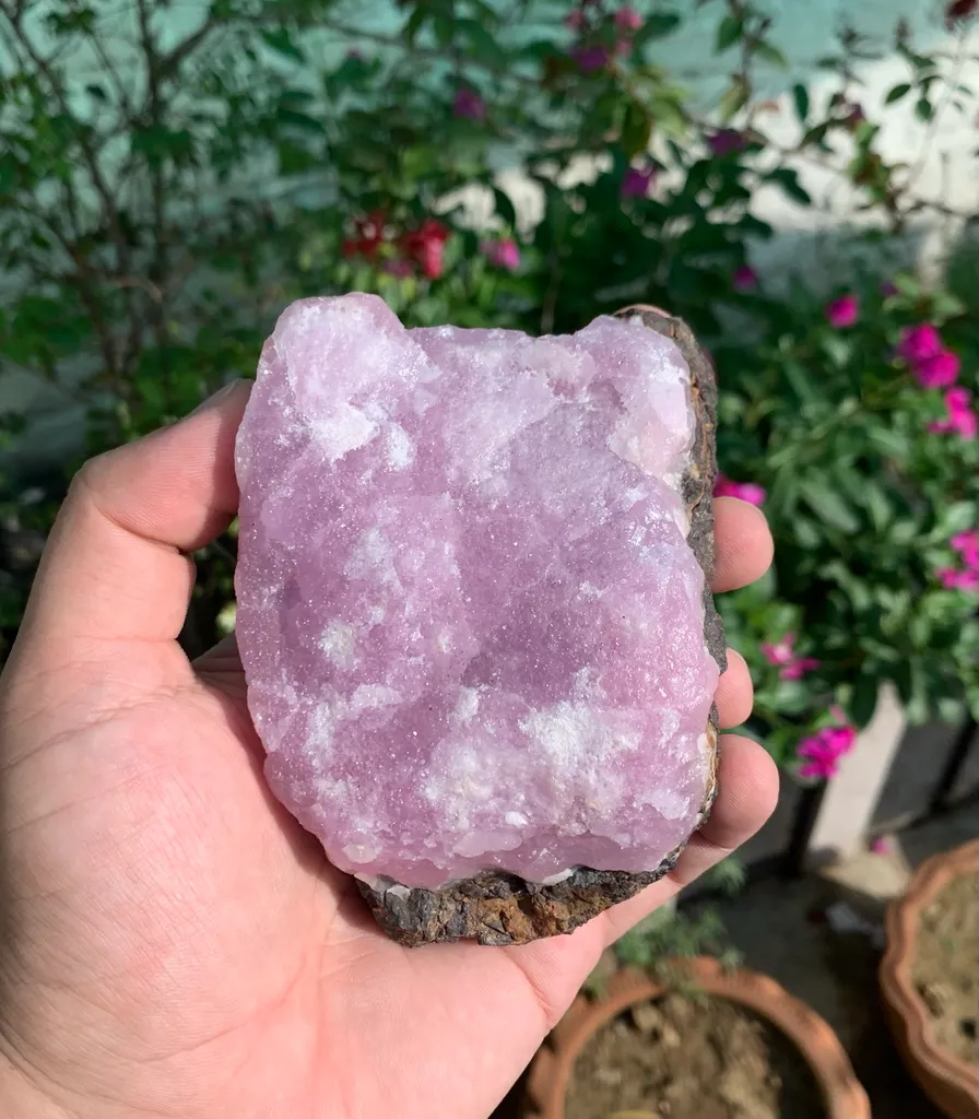 Rare Pink Aragonite Specimen from Afghanistan - image 8