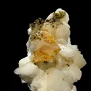 Rare Powellite Crystal on Stilbite – Natutal Zeolite Specimen from Nashik - image 3
