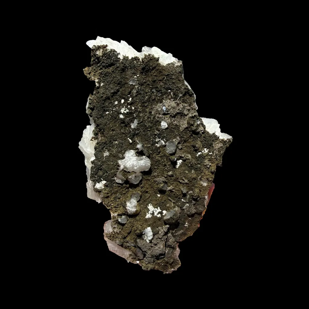 Rare Powellite Crystal on Stilbite – Natutal Zeolite Specimen from Nashik - image 7