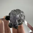 RARE Purple Apatite with Byssolite Inclusion - image 10