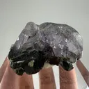 RARE Purple Apatite with Byssolite Inclusion - image 9