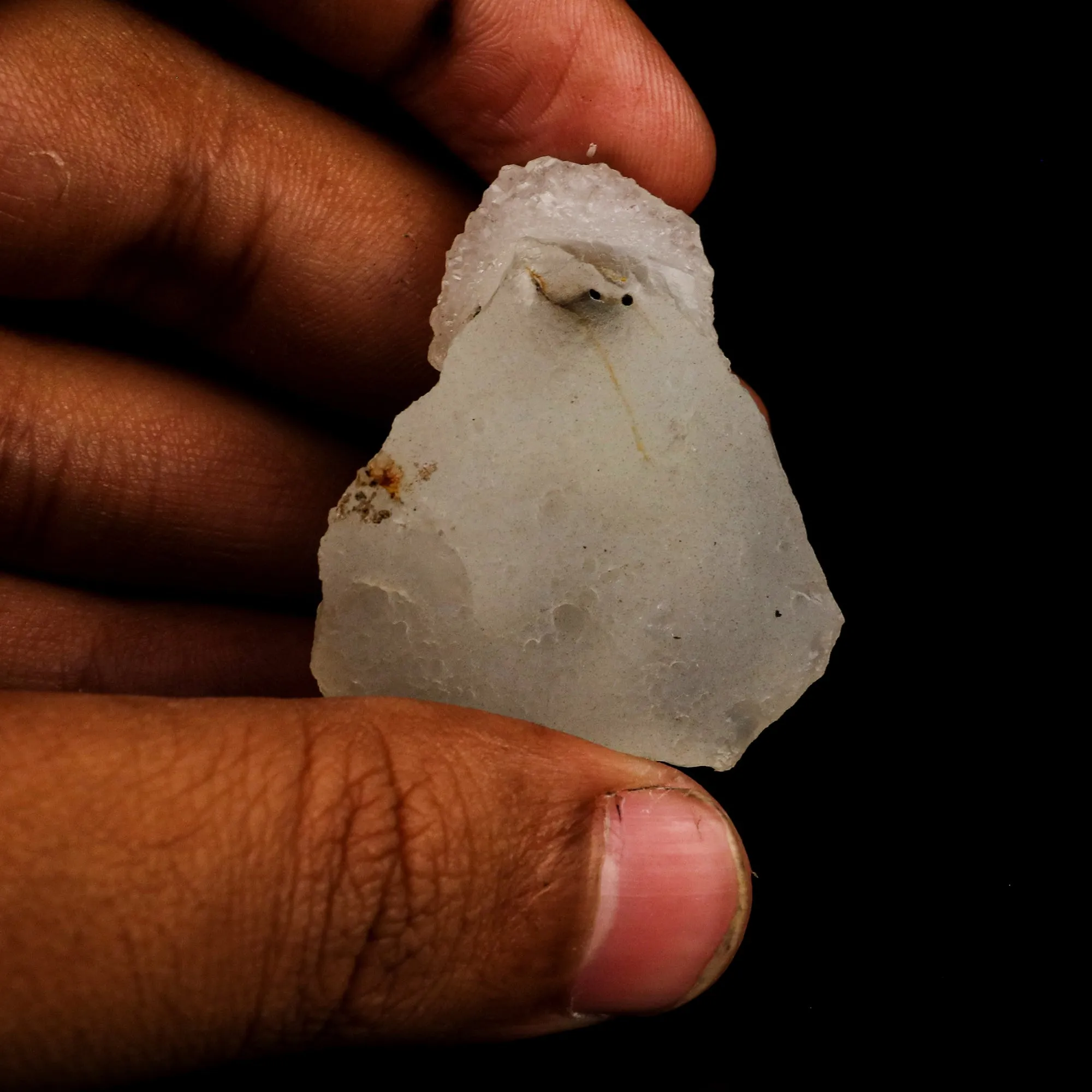 Rare Purple Fluorite Ball Blue on MM Quartz Natural Mineral Specimen - image 5