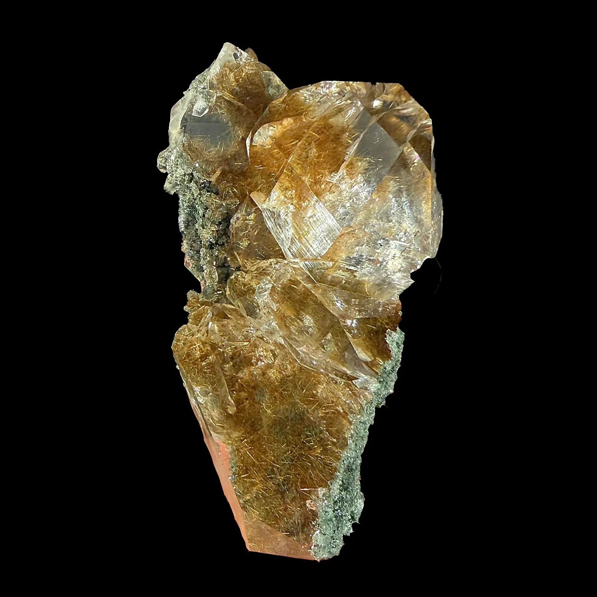 Rare Quartz with Rutile from Himalaya – Fine Mineral Specimen | Natural Rutile Quartz Crystal Cluster | Collector Grade Display Piece | Global Collector Mineral - image 1