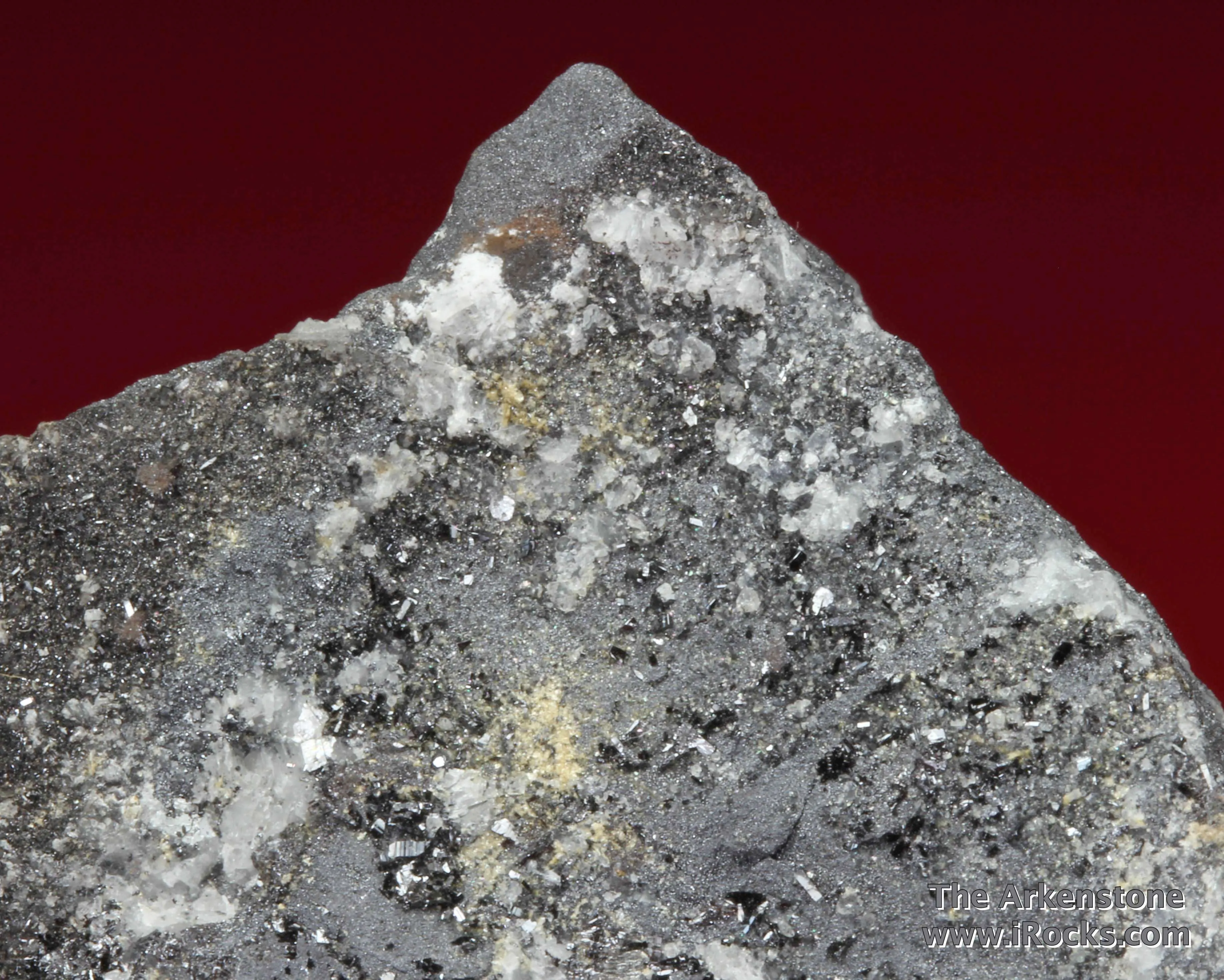 Rare Quenselite (type locality) with Braunite and Calcite - image 2