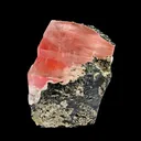 Rare Raspberry Calcite on Matrix – Freestanding Specimen | Collector Display Specimen from Madhyapradesh,India - image 3
