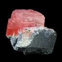 Rare Raspberry Calcite on Matrix – Freestanding Specimen | Collector Display Specimen from Madhyapradesh,India G - image 6