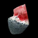 Rare Raspberry Calcite on Matrix – Freestanding Specimen | Collector Display Specimen from Madhyapradesh,India G - image 5