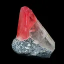 Rare Raspberry Calcite on Matrix – Freestanding Specimen | Collector Display Specimen from Madhyapradesh,India G - image 6