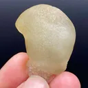 Rare Raw Fluorite Crystal on Indian Zeolite Matrix | Natural Mineral Specimen from Madhya Pradesh DK58 - image 3