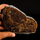 Rare Red Botryoidal Fluorite Balls on Calcite, Natural Mineral Specimen - image 6