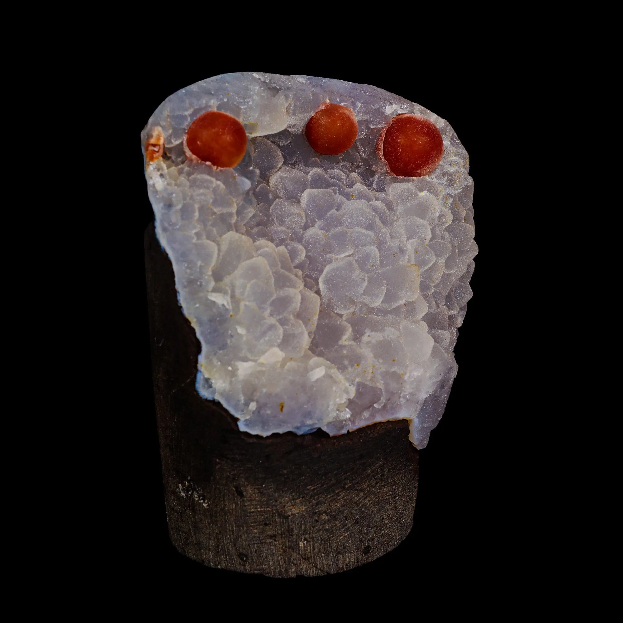 Rare Red Botryoidal Fluorites Natural mineral Specimen - image 2