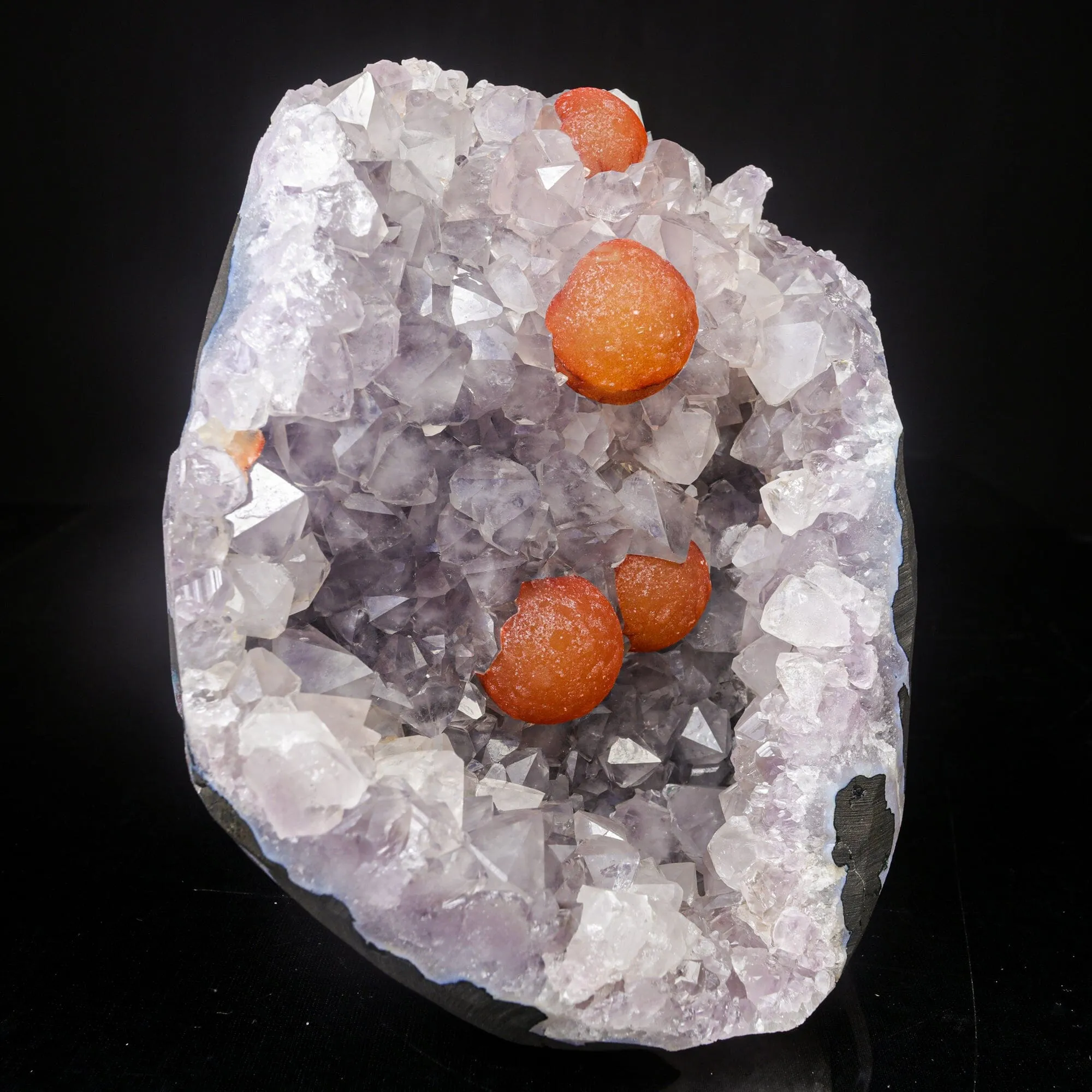 Rare Red Botryoidal Fluorites Natural mineral Specimen - image 2