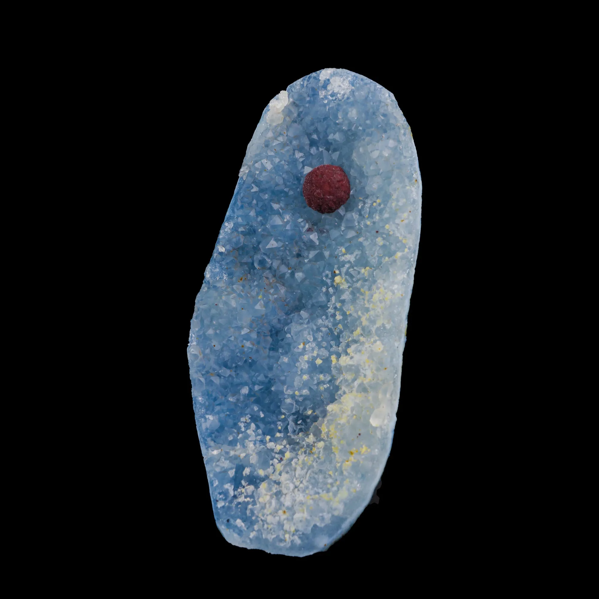 Rare Red Botryoidal Fluorites Natural mineral Specimen - image 3