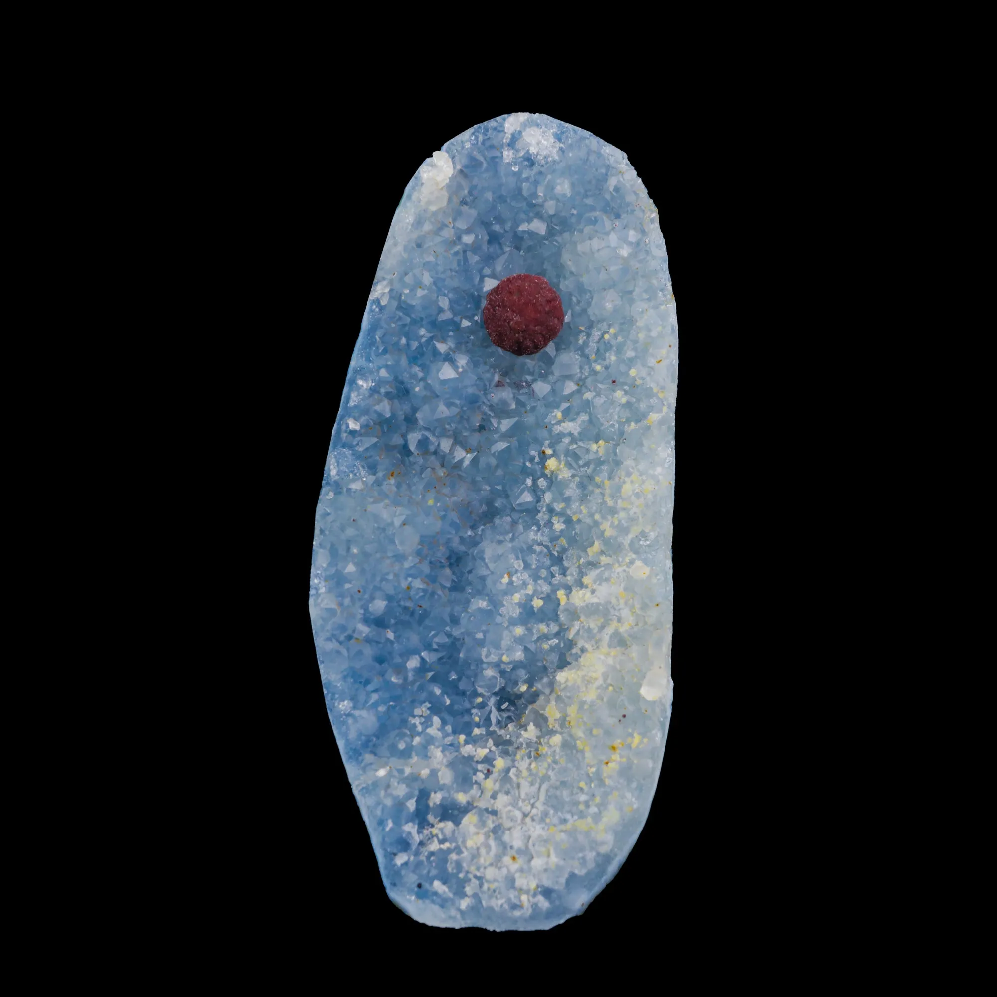 Rare Red Botryoidal Fluorites Natural mineral Specimen - image 1