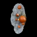 Rare Red Botryoidal Fluorites Natural mineral Specimen - image 3