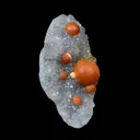 Rare Red Botryoidal Fluorites Natural mineral Specimen - image 2