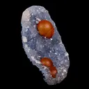 Rare Red Botryoidal Fluorites Natural mineral Specimen - image 3